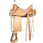 HILASON WESTERN BIG KING WADE RANCH COWBOY TRAIL ROPING SADDLE