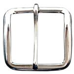 1-1/2 HILASON WESTERN HORSE TACK HARDWARE WIRE BELT BUCKLE NICKEL PLATED