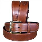 TAN NEW MENS WESTERN FORMAL DURABLE PURE LEATHER BELT REMOVABLE BUCKLE 30-54 