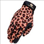 LEOPARD HERITAGE PERFORMANCE RIDING GLOVE HORSE EQUESTRIAN