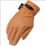 TAN HERITAGE COLD WEATHER RIDING LEATHER GLOVES HORSE EQUESTRIAN