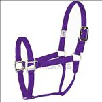 HILASON VINTAGE 1 INCH LARGE HORSE SIZE FLAT NYLON HORSE HALTER