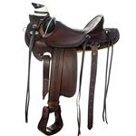 HILASON BIG KING SERIES WESTERN WADE RANCH ROPING COWBOY HORSE SADDLE 15 16 17