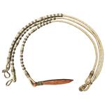 108F HILASON WESTERN RAWHIDE BRAIDED LEATHER SHOW ROMMEL ROMEL ROMAL REINS HORSE