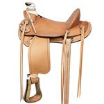 HILASON BIG KING SERIES WESTERN WADE RANCH ROPING COWBOY TRAIL SADDLE 15 16 17