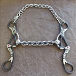 REINSMAN MOLLY POWELL MAXIMUM PERFORMANCE SERIES LARGE CHAIN MOUTH HORSE BIT