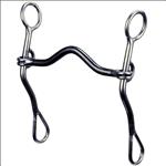 REINSMAN SHARON CAMARILLO SHORT LIFTER HORSE BIT 3/8 INCH SWEET IRON MEDIUM PORT