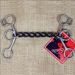 REINSMAN MOLLY POWELL THE ROOKIE LARGE CHAIN MOUTH HORSE BIT STAGE B