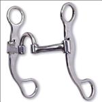 CLASSIC EQUINE PERFORMANCE SERIES HORS BIT 6 inch CHEEK SHORT CORRECT MOUTHPEICE