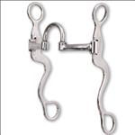 8  CLASSIC EQUINE STAINLESS STEEL CAVALRY CORRECTION HORSE BITS CHEEK