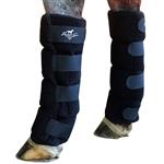 3X5 STANDARD SIZE PROFESSIONAL CHOICE NEOPRENE HORSE ICE BOOT BLACK