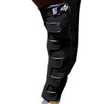 PROFESSIONAL CHOICE NINE POCKET HORSE ICE BOOTS LEG BLACK PAIR