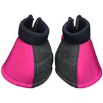 FUCHSIA PINK CLASSIC EQUINE DYNO HORSE OVER REACH NO TURN BELL BOOTS