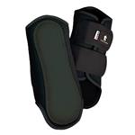 BLACK CLASSIC EQUINE TACK HORSE LEG PROTECTION SPLINT BOOT