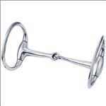 WEAVER LEATHER DRAFT HORSE BIT 6 INCH EGGBUTT SNAFFLE MOUTH