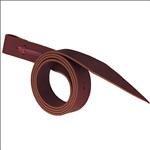 WEAVER LATIGO BURGUNDY LEATHER HOSRE CINCH STRAPS WESTERN 1-1/2 inch x 72 inch