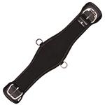 BLACK CLASSIC EQUINE FEATHERFLEX ROPER CINCH GIRTH HORSE