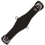 BLACK CLASSIC EQUINE FEATHERFLEX ROPER CINCH GIRTH HORSE