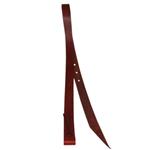 HILASON WESTERN HORSE TACK BURGUNDY LEATHER TIE STRAP