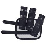 TOUGH-1 LEG PROTECTION FLEECE LINED MINIATURE FLY HORSE BOOTS SET OF 4