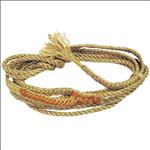 SADDLE BARN LEATHER BRAID STEER ROPE