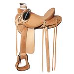 WD086- HILASON BIG KING WESTERN WADE RANCH ROPING COWBOY TRAIL SADDLE 15 16