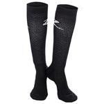 Jacquard knee socksBlack