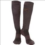 Jacquard knee socksTurkish Coffee (Dark Brown)