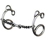 REINSMAN SHARON CAMARILLO SWEET SIX TWISTED IRON DOG BONE HORSE SNAFFLE BIT