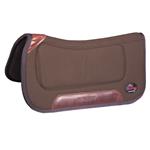 32X32 BROWN HILASON HEAVY DUTY ANTI SLIP FELT HORSE SADDLE PAD MADE IN USA