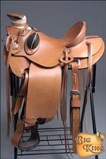 HILASON BIG KING SERIES WESTERN WADE RANCH ROPING COWBOY TRAIL HORSE SADDLE