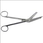 7-1/4 inch HILASON STAINLESS STEEL BANDAGE SHEARS SCISSORS HORSE GROOMING TACK