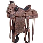 W92RODB HILASON BIG KING SERIES WESTERN WADE RANCH ROPING COWBOY SADDLE 15 16 17