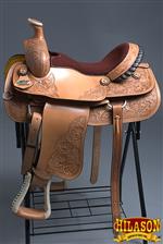 HILASON  BIG KING Series  WESTERN WADE RANCH ROPING COWBOY SADDLE