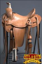 HILASON  BIG KING Series  WESTERN WADE RANCH ROPING COWBOY SADDLE