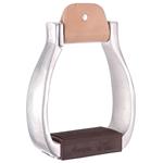 TOUGH1 3in. NECK ALUMINIUM BREAKAWAY EZ OUT YOUTH SAFETY STIRRUP HORSE SADDLE