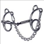 PROFESSIONAL CHOICE EQUISENTIAL ROUTE 66 BIT - SMOOTH SNAFFLE MOUTHPIECE