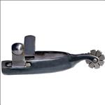 PROFESSIONAL CHOICE POLISHED STEEL WESTERN COWHAND SPURS 8 POINT ROWEL