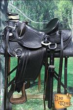 HILASON BIG KING SERIES WESTERN WADE RANCH ROPING COWBOY TRAIL HORSE SADDLE