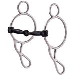 AH760 HILASON STAINLESS STEEL WONDER GAG HORSE BIT SWEET IRON SNAFFLE MOUTH