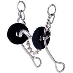 HILASON STAINLESS STEEL TRAINING HORSE BIT MEDIUM PORT SWEETIRON MOUTH