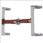HILASON STAINLESS STEEL DRAW GAG HORSE BIT COPPER WIRE WRAP MOUTH