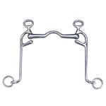 HILASON STAINLESS STEEL WALKING HORSE BIT LOW PORT MOUTH