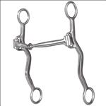 CLASSIC EQUINE RICKEY GREEN COLLECTION LONG SHANK SNAFFLE MOUTHPIECE HORSE BIT