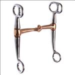 HILASON STAINLESS STEEL TOM THUMB CURB HORSE BIT COPPR MOUTH