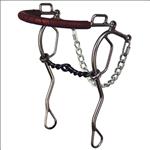 REINSMAN MOLLY POWELL FIRST BARREL LONG SHANK COMBINATION HORSE BIT