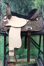 OS716MRO HILASON WESTERN BARREL RACING TRAIL PLEASURE SADDLE 15  16 