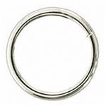 1-1/2  x 6MM HILASON STAINLESS STEEL WIRE RING WESTERN TACK HORSE SADDLE REPAIR