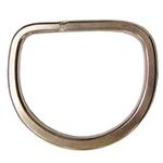 3  HILASON STAINLESS STEEL HORSE WESTERN TACK FLAT RIGGING DEE