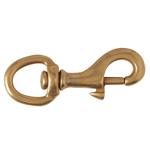 5/8  HILASON SOLID BRASS BOLT SNAP HORSE WESTERN TACK